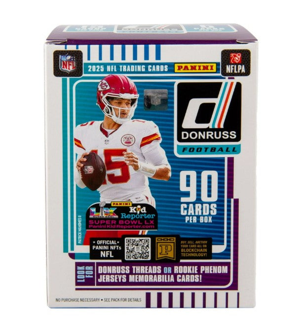 2025 Panini Donruss Football Trading Cards Blaster Box