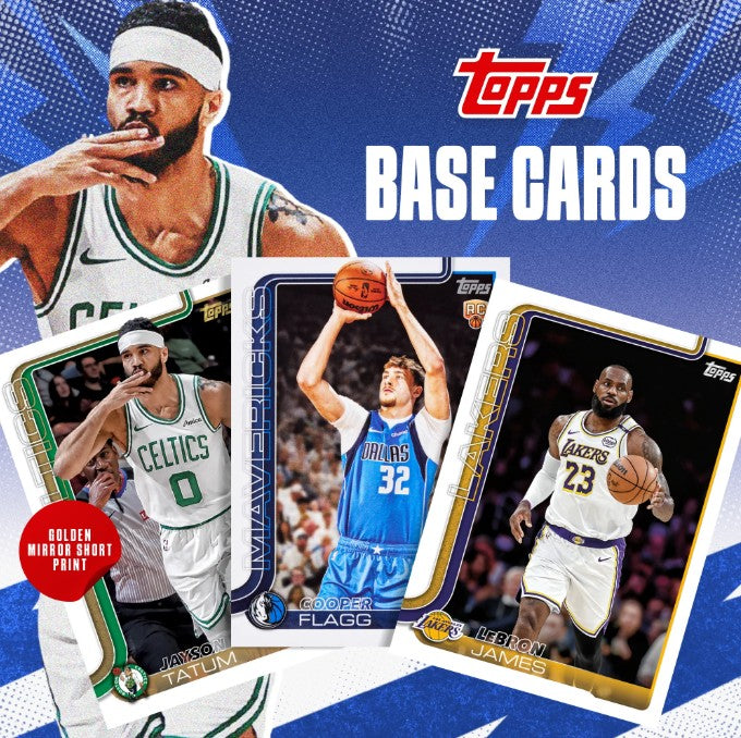 Topps 2025-2026 NBA Basketball Trading Card Value Box Autographed & Relic Cards