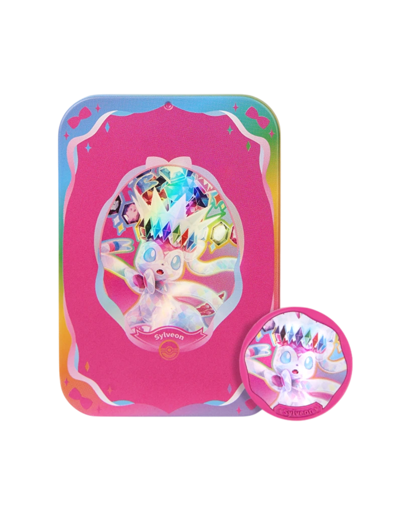 Pokémon TCG: Terastal Gathering Sylveon Metal Storage Tin - Simplified Chinese
