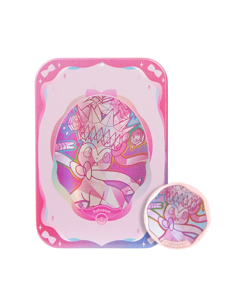 Pokémon TCG: Terastal Gathering Sylveon Metal Storage Tin - Simplified Chinese