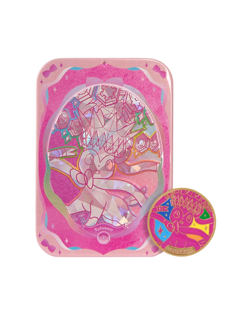 Pokémon TCG: Terastal Gathering Sylveon Metal Storage Tin - Simplified Chinese