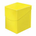 Ultra Pro Deck Box: PRO 100+ Eclipse - Lemon Yellow