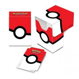 Ultra Pro Deck Box: 80+ Pokemon - Pokeball Full View