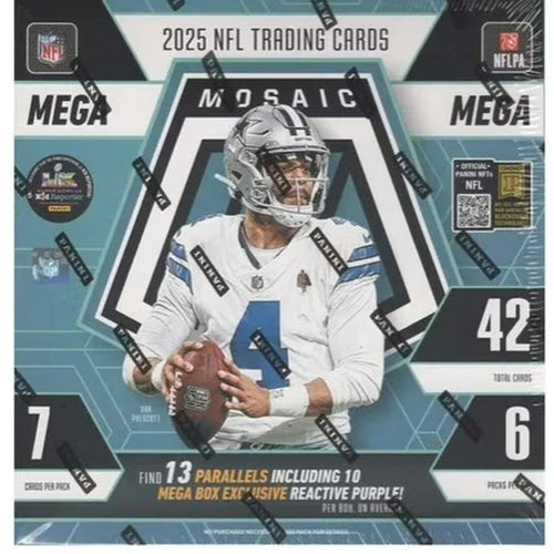 2025 Panini Mosaic Football NPP Mega Box