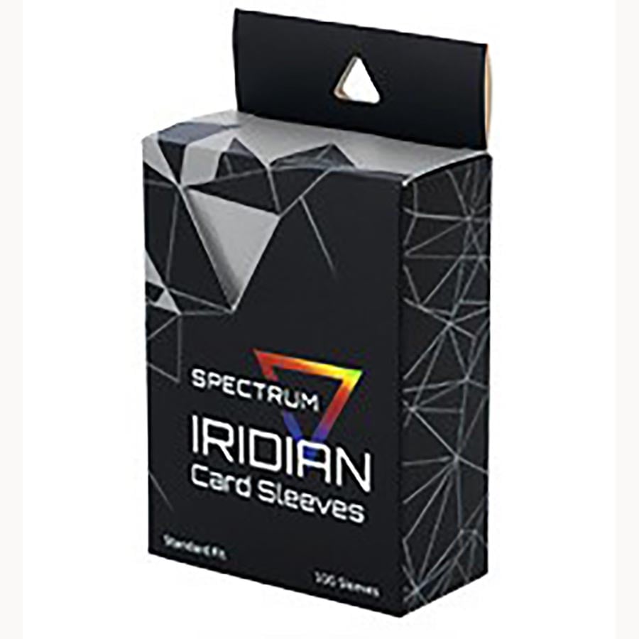 BCW SPECTRUM: IRIDIAN MATTE SLEEVES: SILVER (100CT) (1-IMS-SIL)