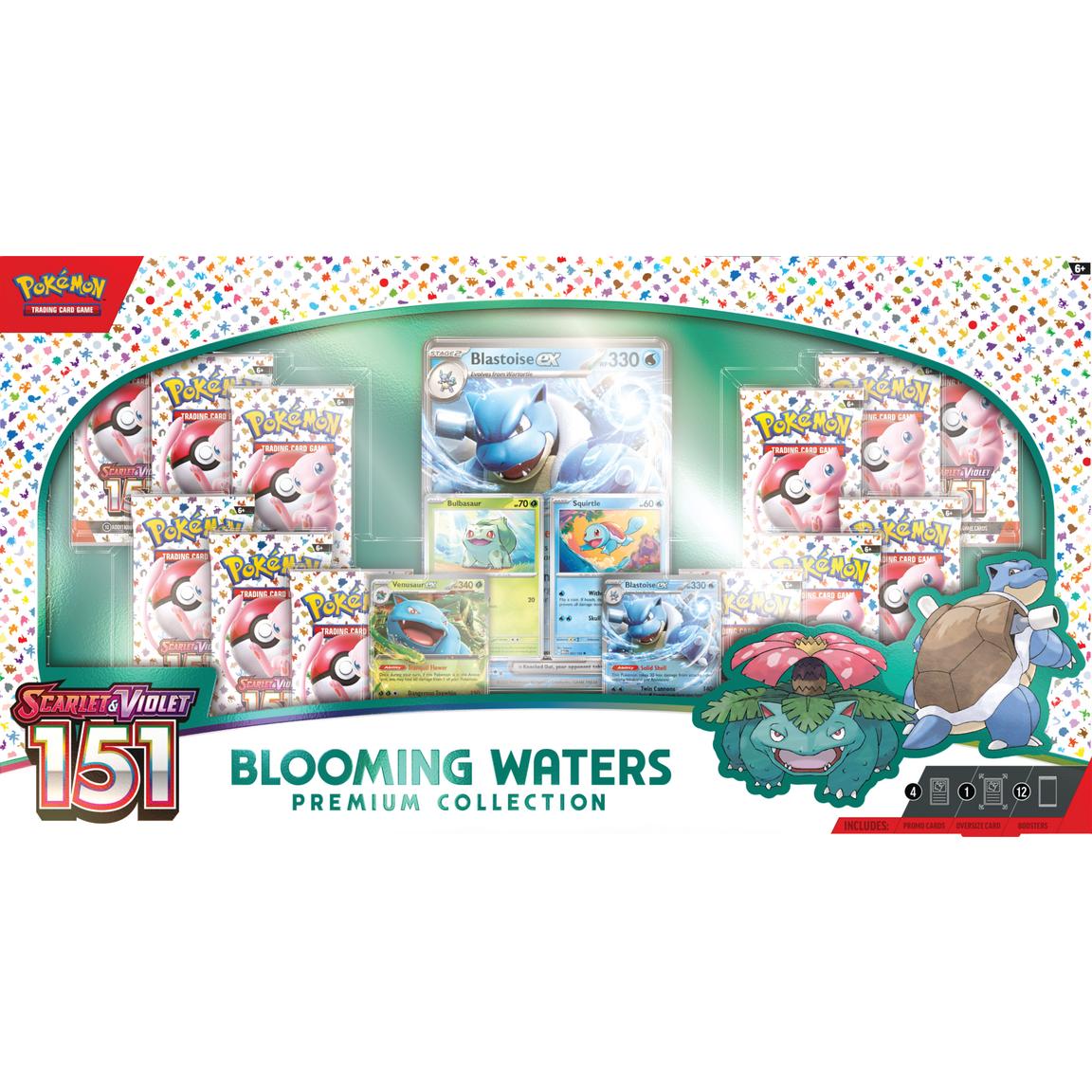 Pokemon Trading Card Game: Blooming Waters Premium Collection - Collectible Cards for Trading and Gaming