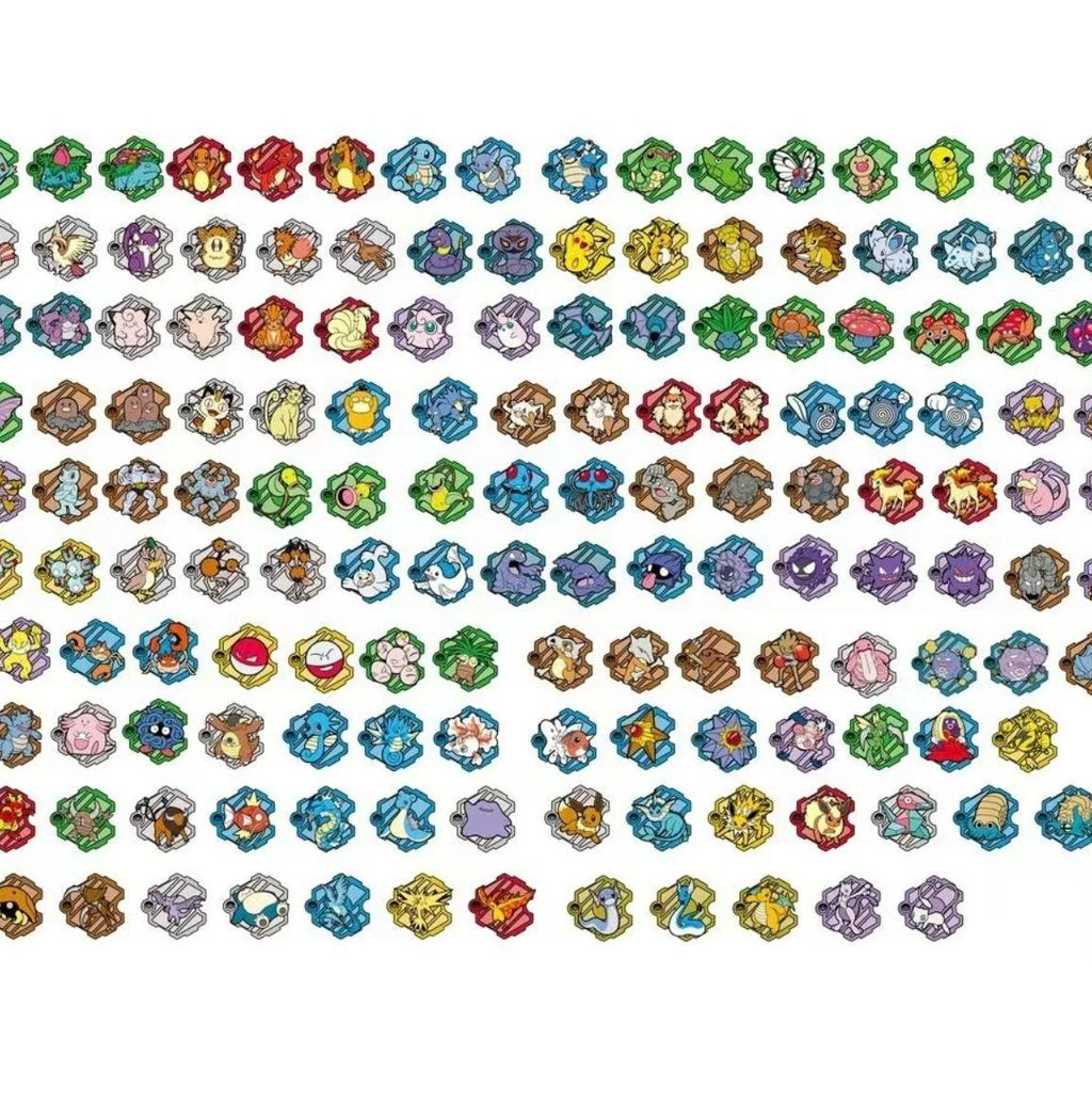 Pokémon TCG: Collect 151 Puzzle Refrigerator Magnet Blind Box (S-Chinese)
