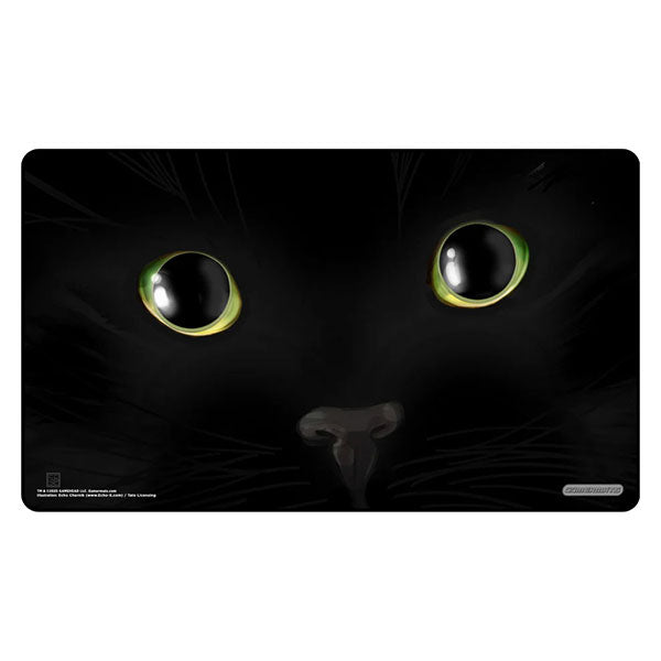Playmat: Black Void Cat by Echo Chernik