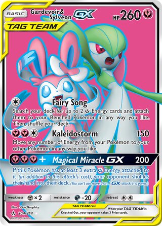 Gardevoir & Sylveon GX Tag Team