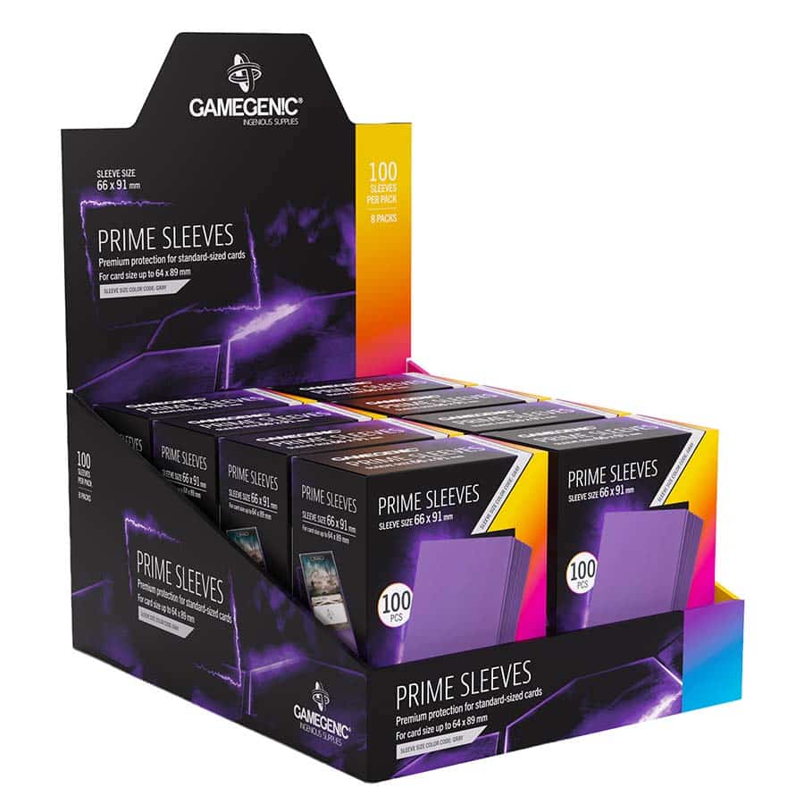 GAMEGENIC: PRIME SLEEVES: PURPLE