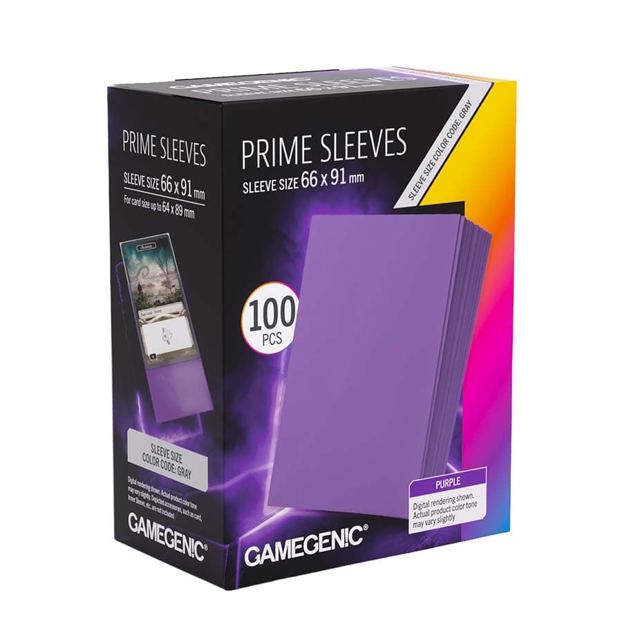 GAMEGENIC: PRIME SLEEVES: PURPLE
