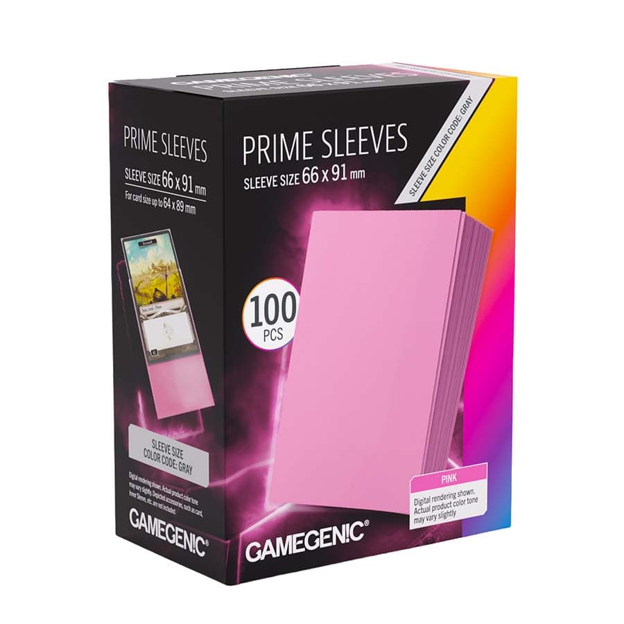 GAMEGENIC: PRIME SLEEVES: PINK
