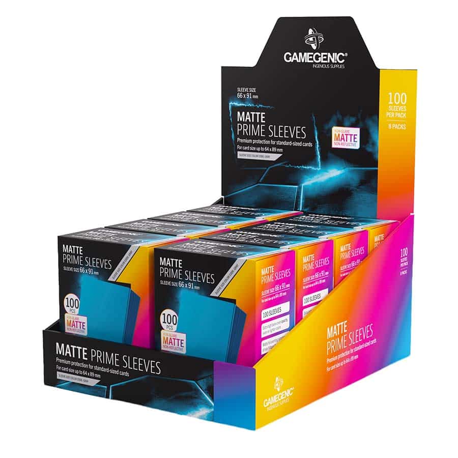 GAMEGENIC: MATTE PRIME SLEEVES: BLUE