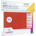 GAMEGENIC: MATTE PRIME SLEEVES: RED