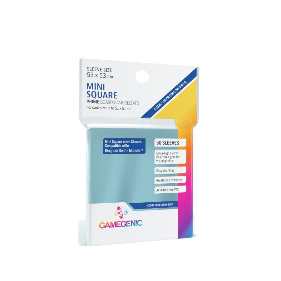 GAMEGENIC: PRIME SLEEVES: MINI-SQUARE