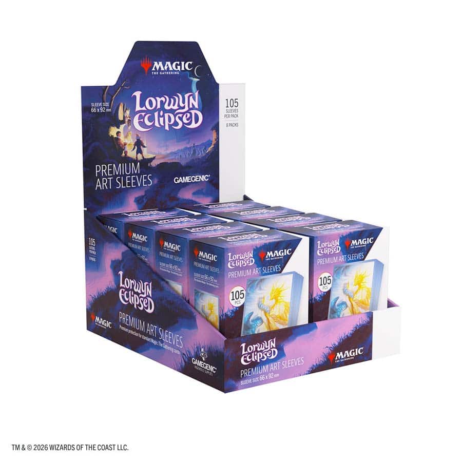 GAMEGENIC: MAGIC THE GATHERING: ECL LORWYN ECLIPSED: PREMIUM ART SLEEVES: CELESTIAL REUNION