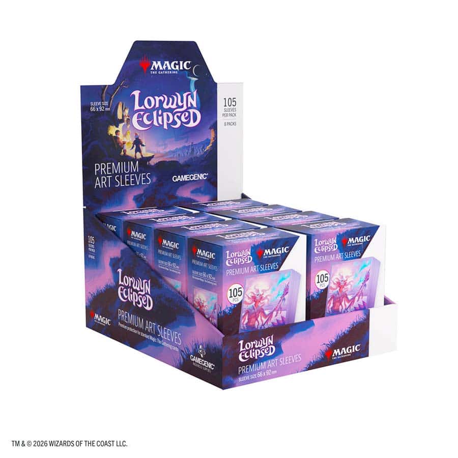 GAMEGENIC: MAGIC THE GATHERING: ECL LORWYN ECLIPSED: PREMIUM ART SLEEVES: ECLIPSED MERROW