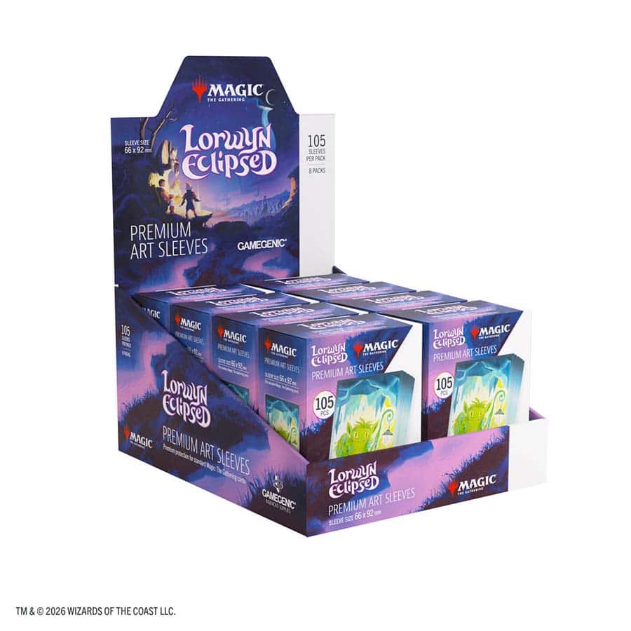 GAMEGENIC: MAGIC THE GATHERING: ECL LORWYN ECLIPSED: PREMIUM ART SLEEVES: MUTABLE EXPLORER
