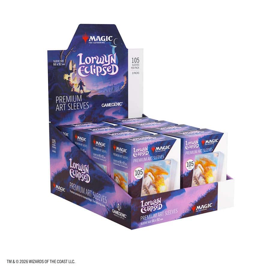 GAMEGENIC: MAGIC THE GATHERING: ECL LORWYN ECLIPSED: PREMIUM ART SLEEVES: EIRDU CARRIER OF DAWN