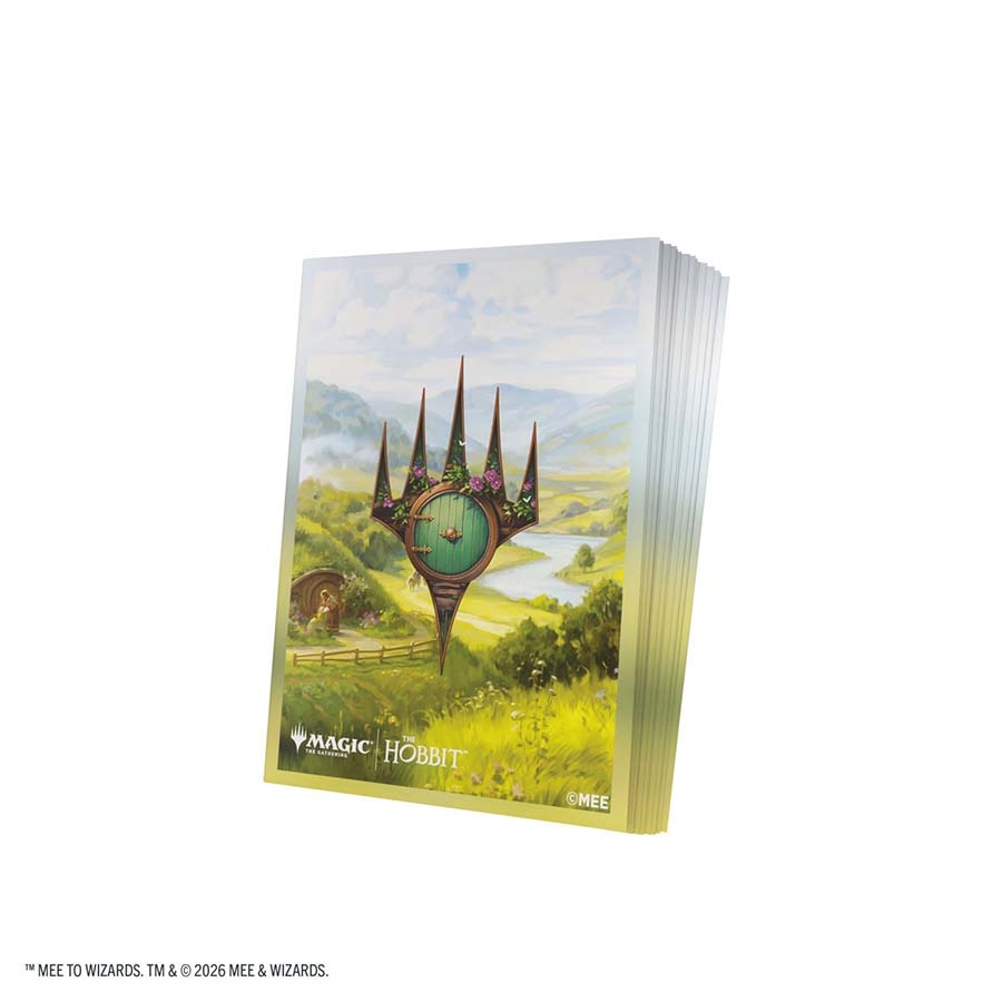 GAMEGENIC: MAGIC THE GATHERING: HOB THE HOBBIT: PREMIUM ART SLEEVES: THE SHIRE