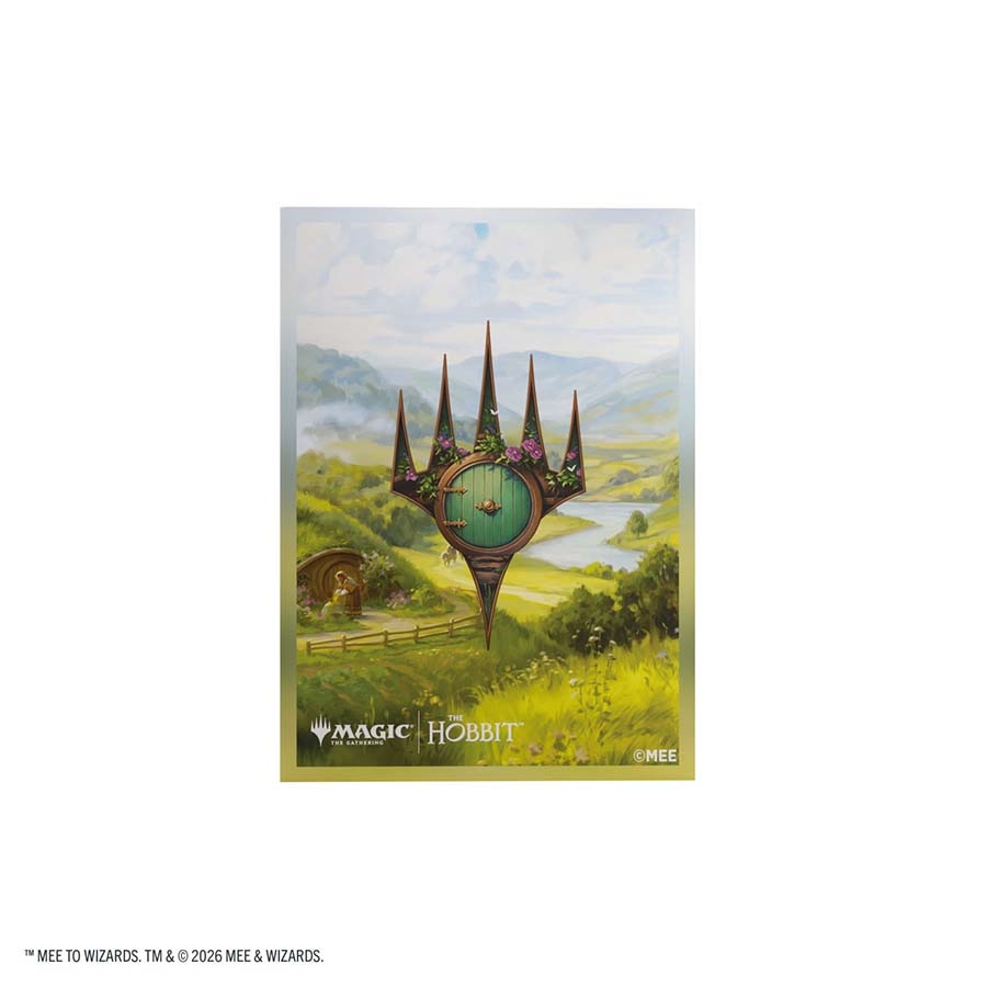 GAMEGENIC: MAGIC THE GATHERING: HOB THE HOBBIT: PREMIUM ART SLEEVES: THE SHIRE