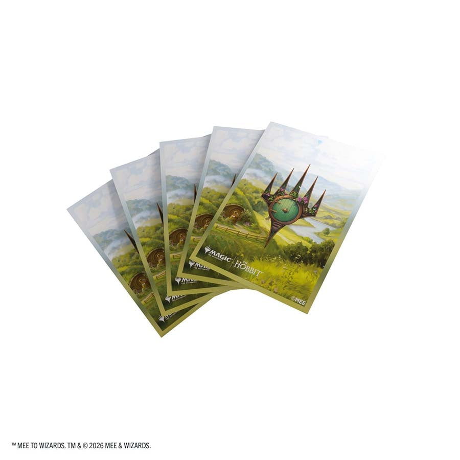 GAMEGENIC: MAGIC THE GATHERING: HOB THE HOBBIT: PREMIUM ART SLEEVES: THE SHIRE