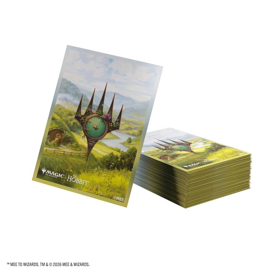 GAMEGENIC: MAGIC THE GATHERING: HOB THE HOBBIT: PREMIUM ART SLEEVES: THE SHIRE