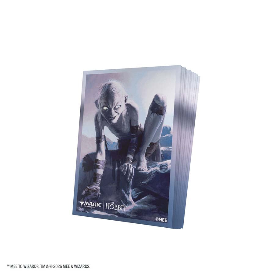 GAMEGENIC: MAGIC THE GATHERING: HOB THE HOBBIT: PREMIUM ART SLEEVES: GOLLUM RIDDLE MASTER