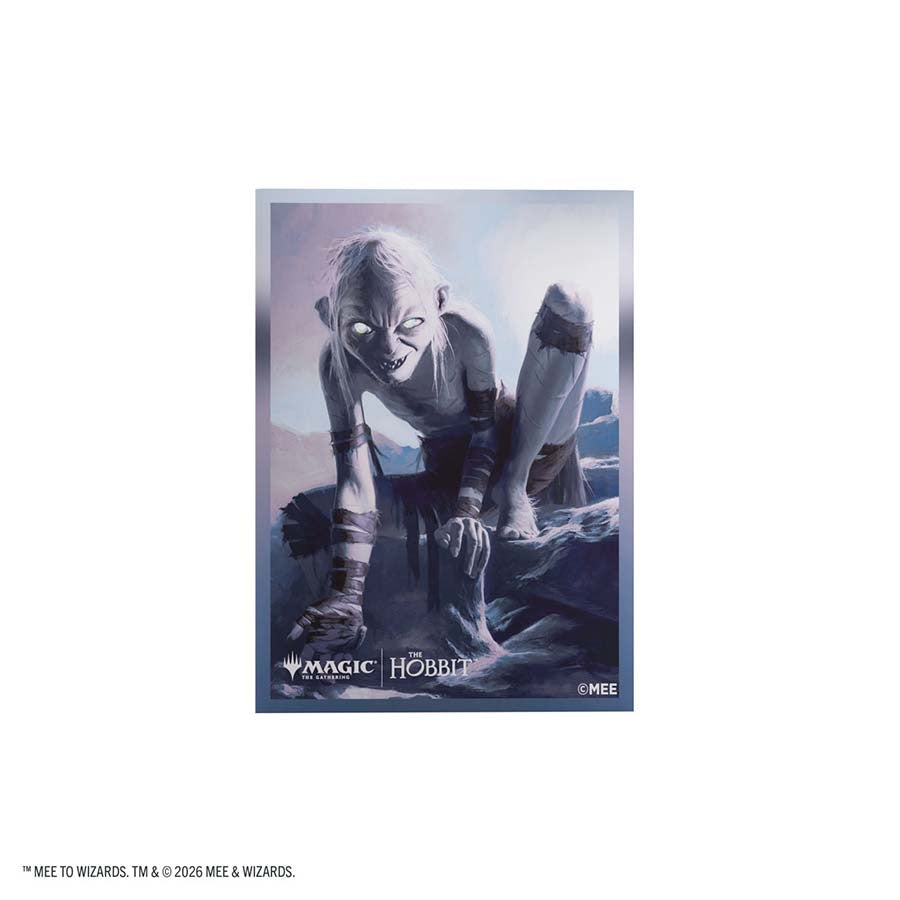GAMEGENIC: MAGIC THE GATHERING: HOB THE HOBBIT: PREMIUM ART SLEEVES: GOLLUM RIDDLE MASTER