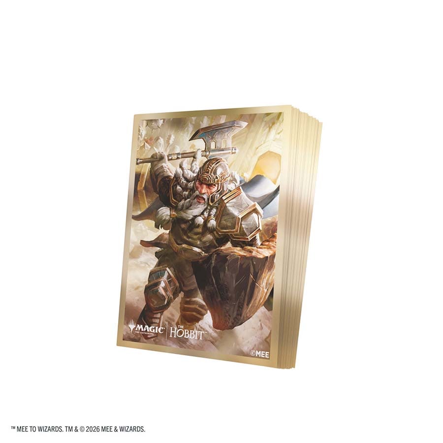 GAMEGENIC: MAGIC THE GATHERING: HOB THE HOBBIT: PREMIUM ART SLEEVES: THORIN MOUNTAIN-KING