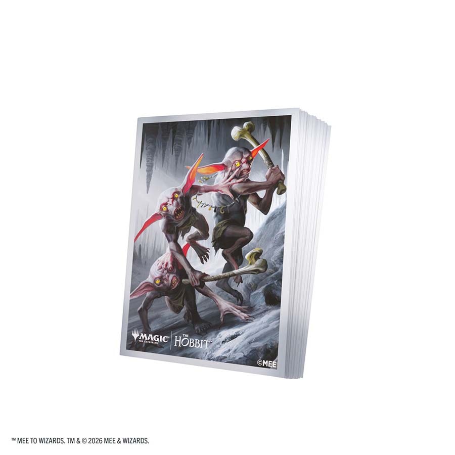 GAMEGENIC: MAGIC THE GATHERING: HOB THE HOBBIT: PREMIUM ART SLEEVES: GOBLIN ARMY TOKEN