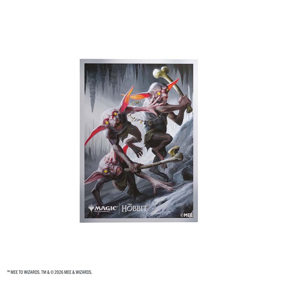 GAMEGENIC: MAGIC THE GATHERING: HOB THE HOBBIT: PREMIUM ART SLEEVES: GOBLIN ARMY TOKEN