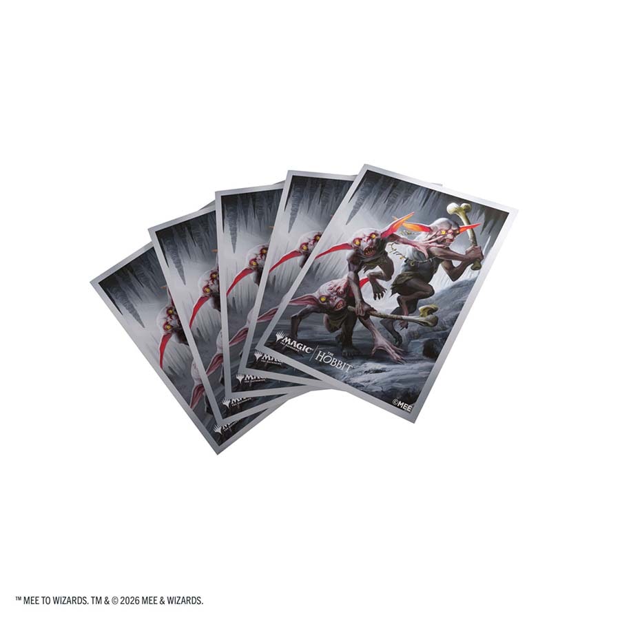 GAMEGENIC: MAGIC THE GATHERING: HOB THE HOBBIT: PREMIUM ART SLEEVES: GOBLIN ARMY TOKEN