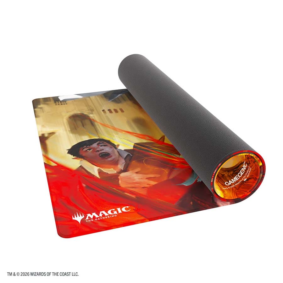 GAMEGENIC: MAGIC THE GATHERING: SOS SECRETS OF STRIXHAVEN: PRIME PLAYMAT: AJANI'S RESPONSE