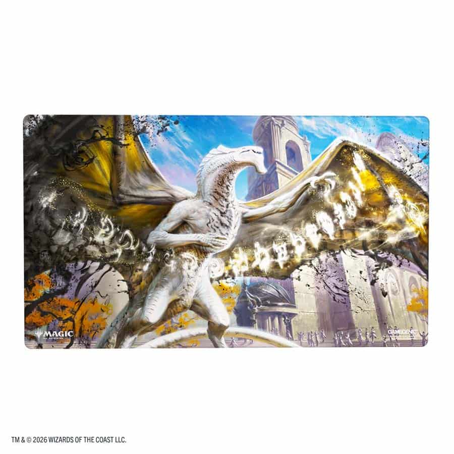 GAMEGENIC: MAGIC THE GATHERING: SOS SECRETS OF STRIXHAVEN: SHINY PLAYMAT: SILVERQUILL THE DISPUTANT