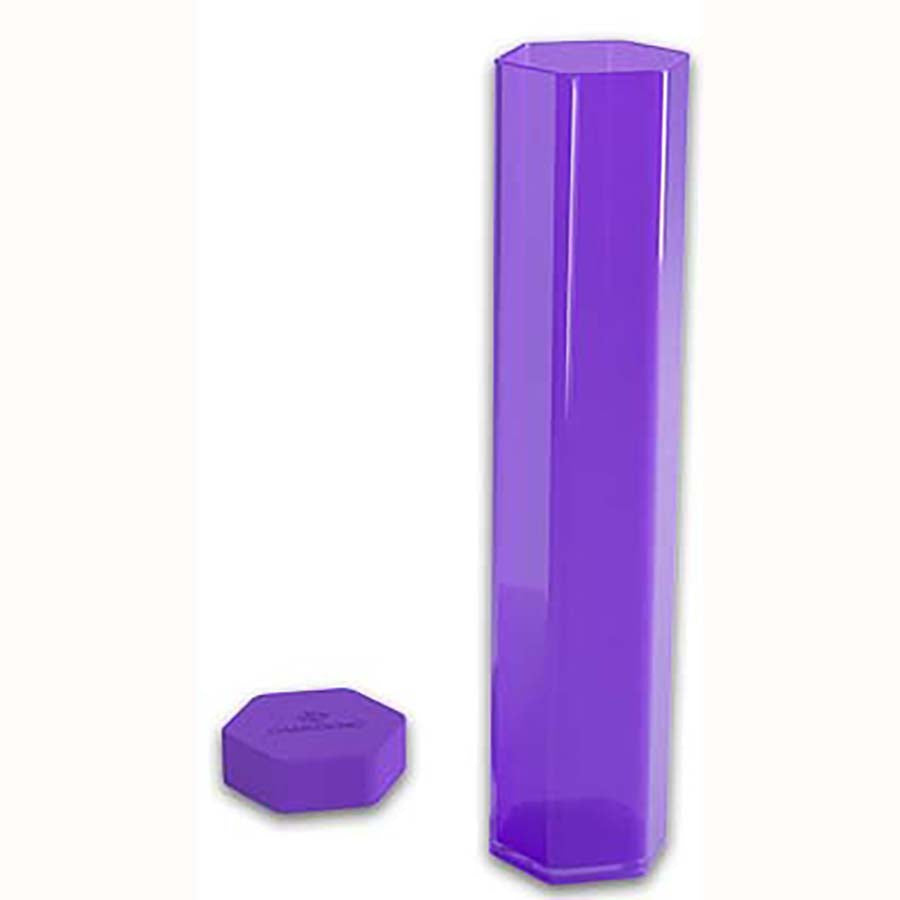 GAMEGENIC: HEXAGONAL PLAYMAT TUBE: PURPLE