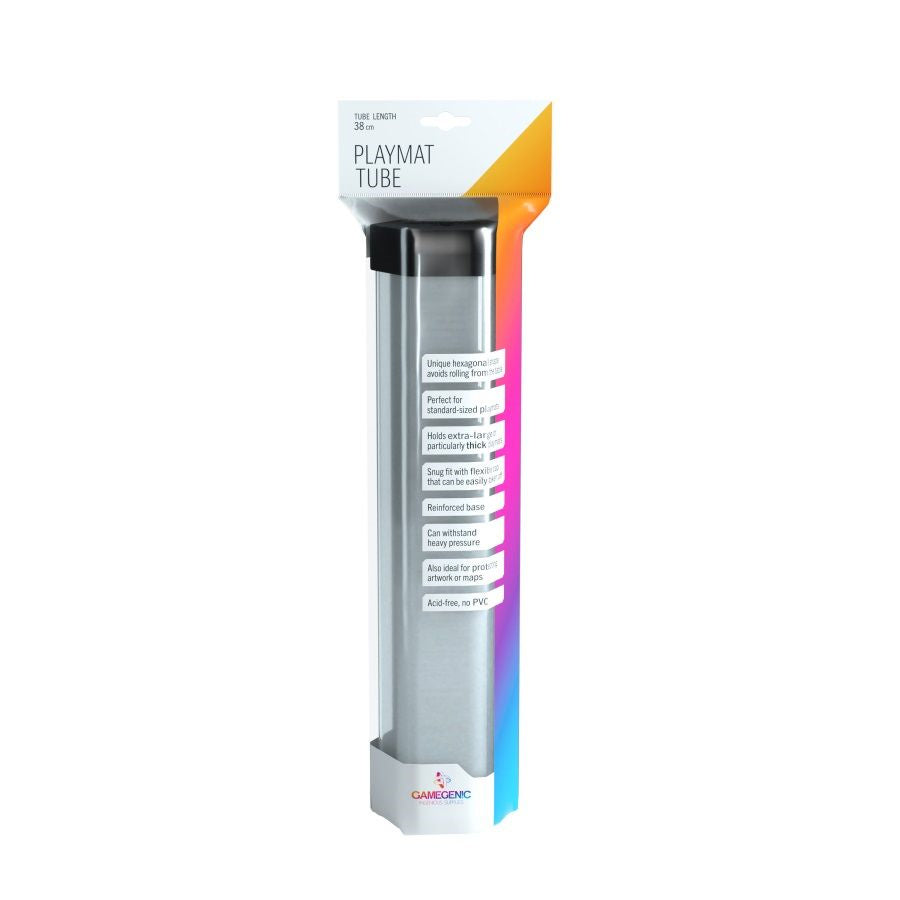 GAMEGENIC: PLAYMAT TUBE: CLEAR