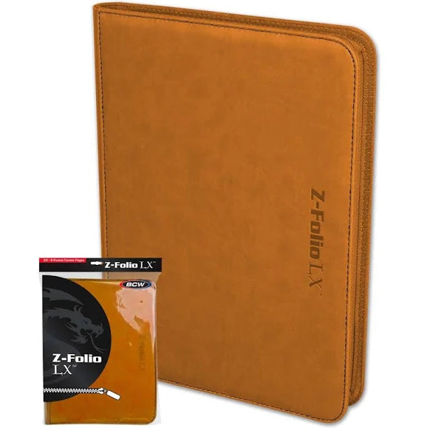 Z-Folio 9-Pocket Album - Orange