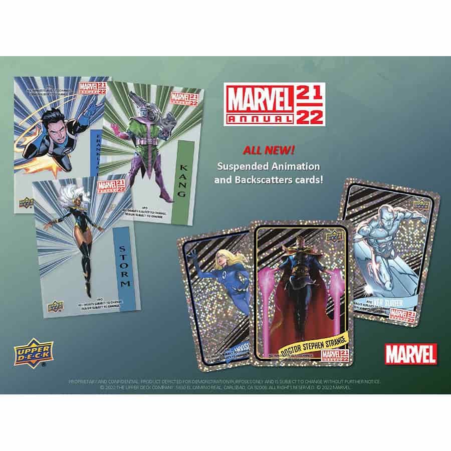 21-22 Upper Deck Marvel Annual Hobby