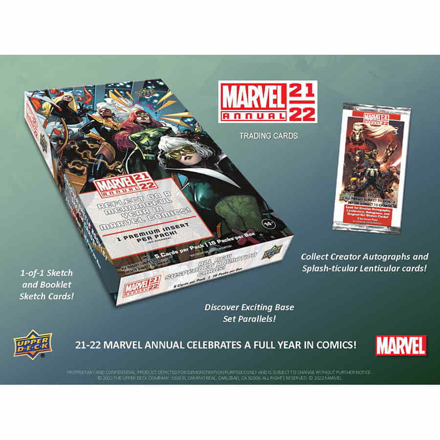 21-22 Upper Deck Marvel Annual Hobby